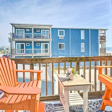 North Topsail Condo - Steps To Beach! North Topsail Beach Dış mekan fotoğraf